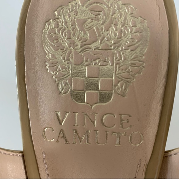 Vince Camuto Slingback Patent Leather High Heel Platform Size 7M - Picture 9 of 12